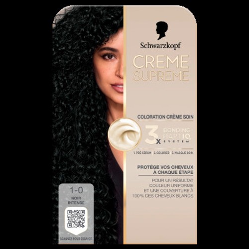 Schwarzkopf Crème Suprême 1-0 Noir Intense