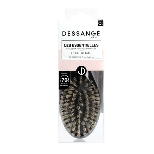 Dessange Brosse Ovale matière recyclée cheveux fins Sanglier Petit Modèle