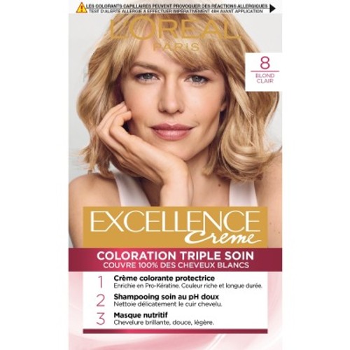 Excellence Crème Coloration Universal nudes 8 Blond Clair
