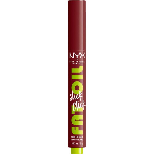 NYX Fat Oil Slick Click Baume A Lèvres Teinté In A Mood Wine 2 g