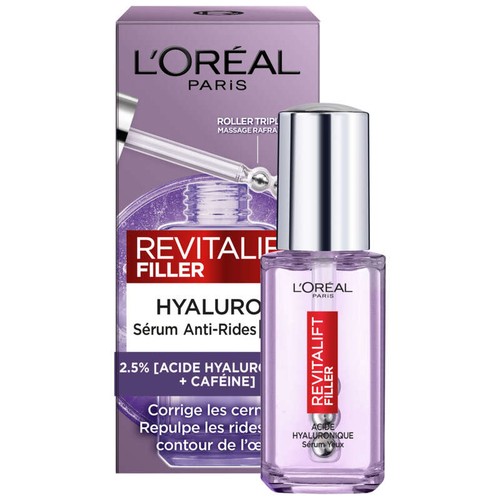 L'Oréal Paris Revitalift Filler Sérum Yeux Acide Hyaluronique 20ml