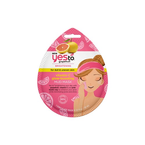 Yes To Masque De Boue Coup D'Éclat À La Vitamine C De Pamplemousse