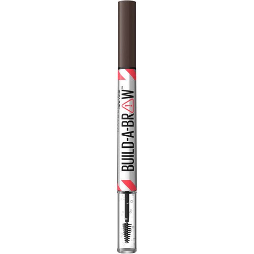 Maybelline New York Build-A-Brow Feutre Et Gel A Sourcils 2-en-1 Deep Brown