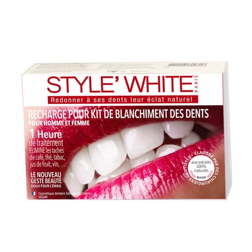 Style' White Recharge kit de blanchiment des dents