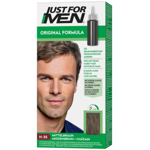 Just for men Coloration cheveux châtain original formula