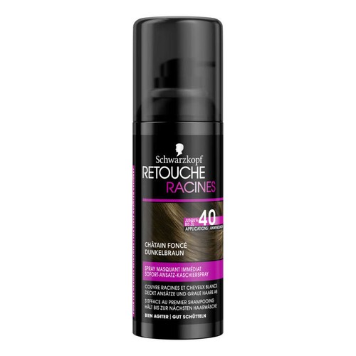 Schwarzkopf Retouche Racines Spray Masquant Immédiat Châtain Foncé 120ml
