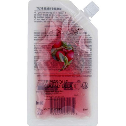 Monoprix Masque coup d'éclat 30ml