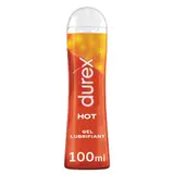 Durex Gel Lubrifiant Intime Hot Effet Chauffant Base Eau 100ml