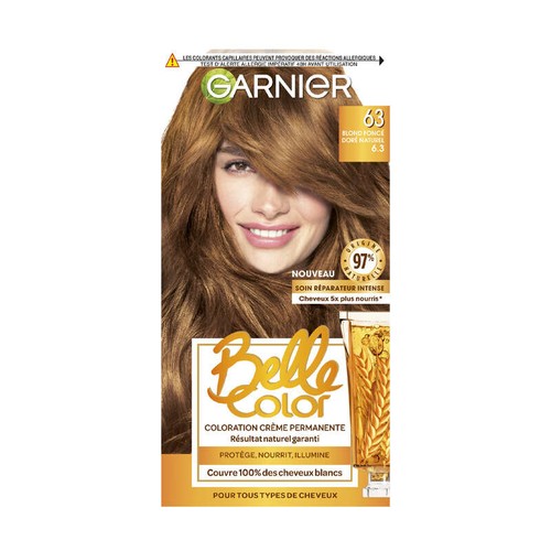 Belle Color Coloration 63 Blond Foncé Doré Naturel