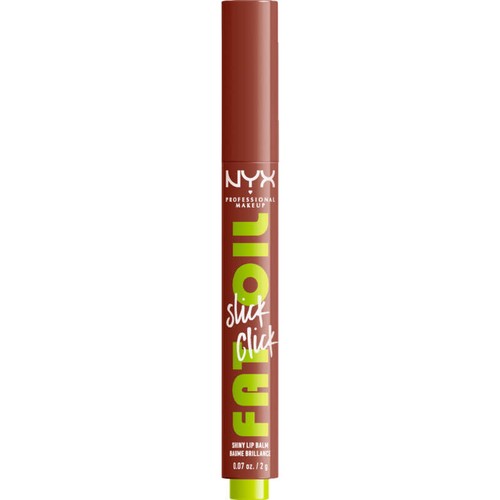 NYX Fat Oil Slick Click Baume A Lèvres Teinté Link In My Bio Warm Nude 2 g