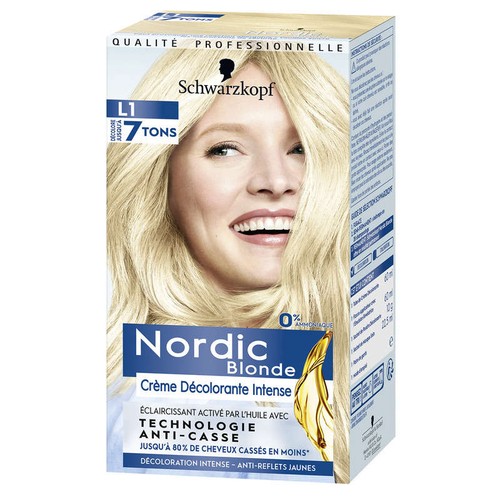 Schwarzkopf Nordic Blonde Crème Décolorante Intense L1