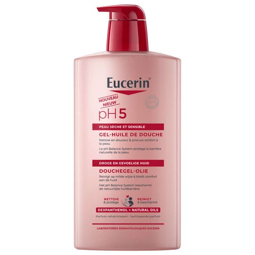 [Para] Eucerin pH5 Gel-Huile de Douche 1L