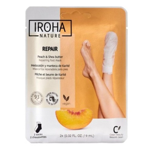 Iroha Chaussettes réparatrices pêche
