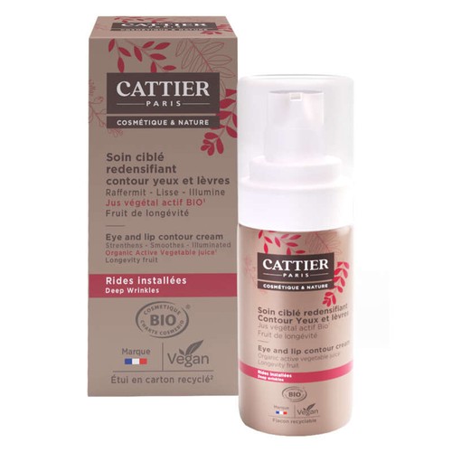 Cattier Soin Ciblé Redensifiant Contour yeux & Lèvres 15ml