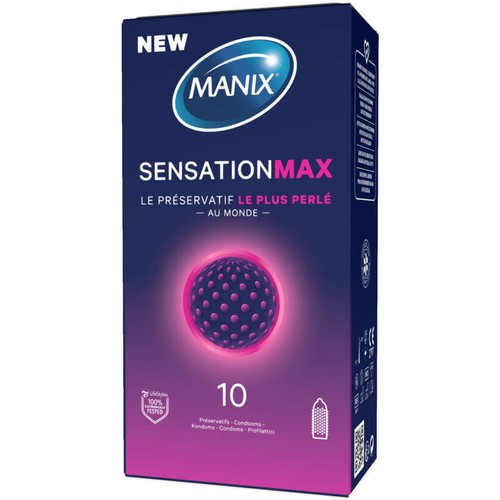 Manix Préservatifs sensation max x10