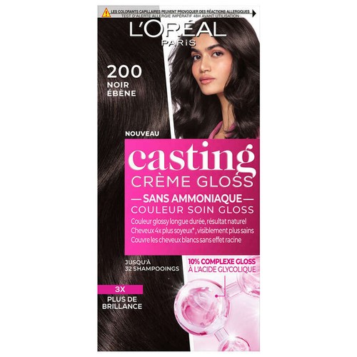 Casting Creme Gloss Coloration 200 Noir ébène