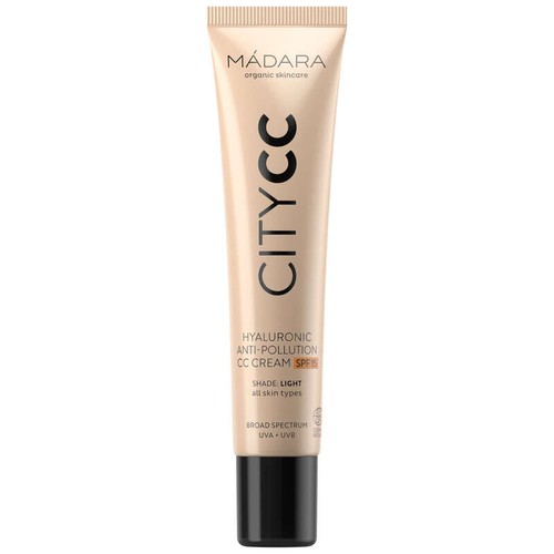 Mádara CITY CC Hyaluronic Anti-pollution CC Crème SPF15 Teinte Light 40ml
