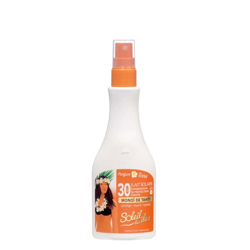 Soleil Des Iles Lait Protection Soleil Au Monoï De Tahiti Spf 30