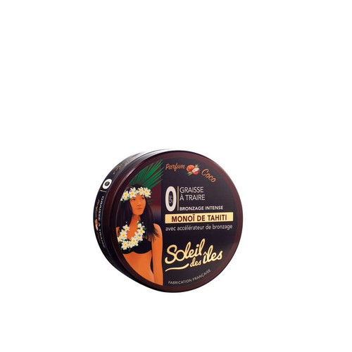 Soleil des Iles Graisse à Traire Bronzage Intense Monoï de Tahiti 150ml