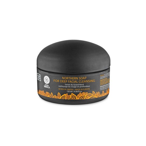 Natura Sibérica Savon Détoxifiant Du Grand Nord À Base De Charbon Actif 120ml