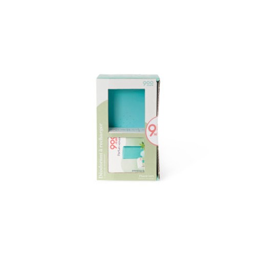 900.care Déodorant en stick à recharger vert à la Verveine 62.9g