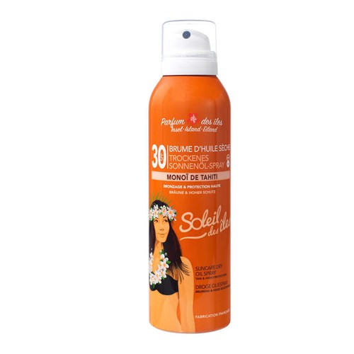 Soleil Des Îles Huile Sèche Bronzage Et Protection Ip30 200ml