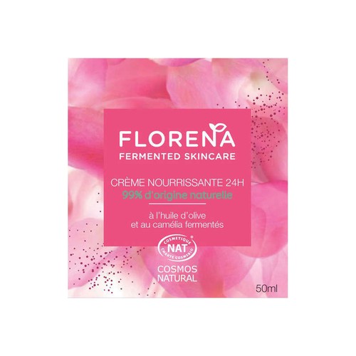 Florena Crème Visage Nourrissante huile D'Olive Et Camélia 50ml