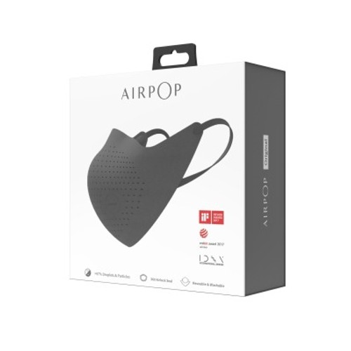 [Para] Airpop Masque Cat 1 + 4 filtres gris