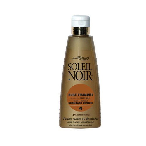Soleil Noir Huile Vitaminee 4 Bronzage Intense 150ml