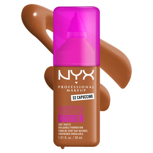 NYX Make 'Em Wonder Fond De Teint Cappuccino 30 ml