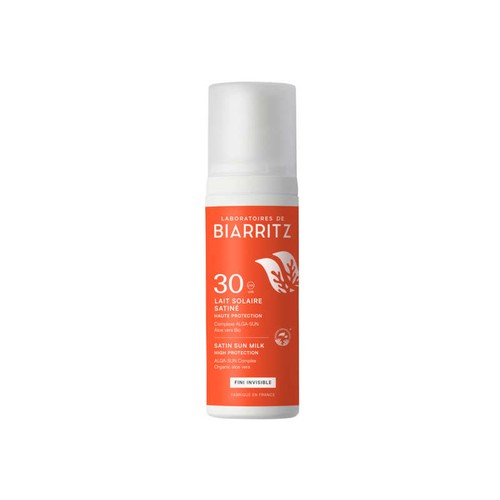 Laboratoires Biarritz Lait Solaire Satiné Haute Protection SPF30 30ml