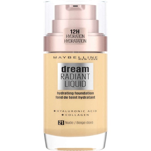 Maybelline Fond de Teint Hydratant "Dream Radiant Liquid" N°21 Beige Doré