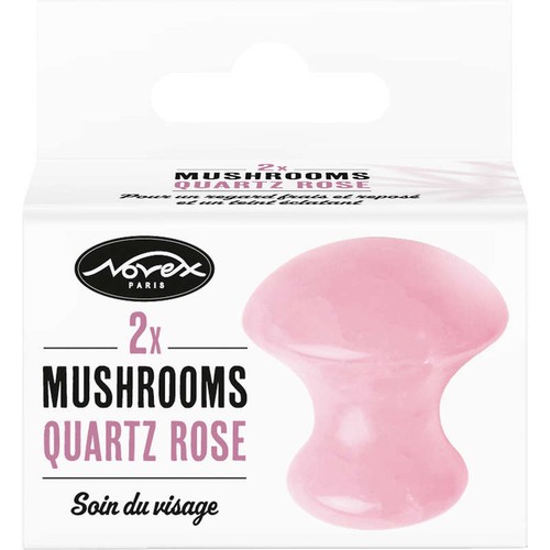 Novex 2x mushrooms quartz rose soin du visage