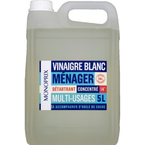 Monoprix Vinaigre d'alcool ménager 5L