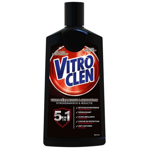 Vitroclean Nettoyant Crème Pour Vitrocéramique & Induction 20cl