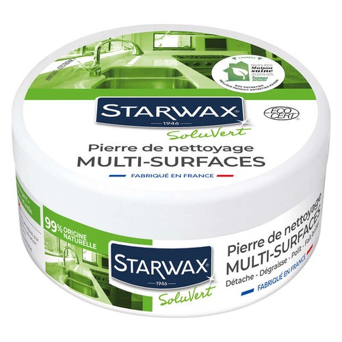 Starwax Pierre De Nettoyage Blanche 375g