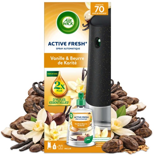 Air Wick Spray fresh vanille et chèvrefeuille 228ml