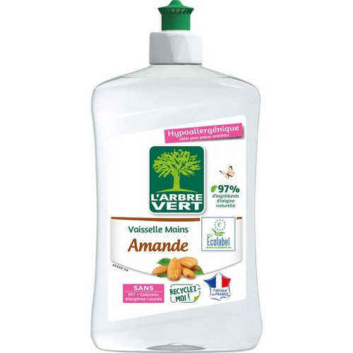 L'Arbre Vert Liquide Vaisselle Amande 500ml