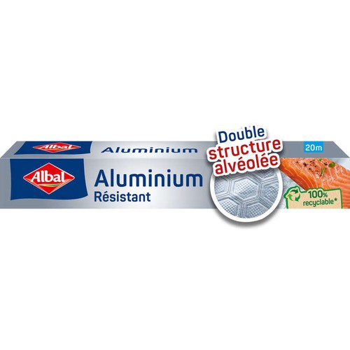 Albal Papier Aluminium Résistant