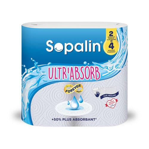 Sopalin Essuie-Tout Ultra Absorbant x2