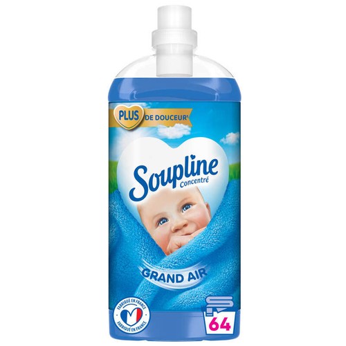 Soupline Adoucissant Concentré Grand Air 1,35L