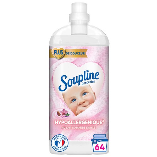 Soupline Adoucissant concentré Hypoallergénique 1,35L