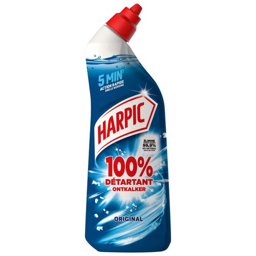Harpic Gel Wc 100% Détartrant 5Min 750ml