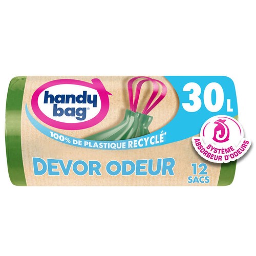 Handy Bag Sacs Poubelle Devor Odeur 12x30L