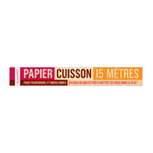 Monoprix Papier Cuisson 15m