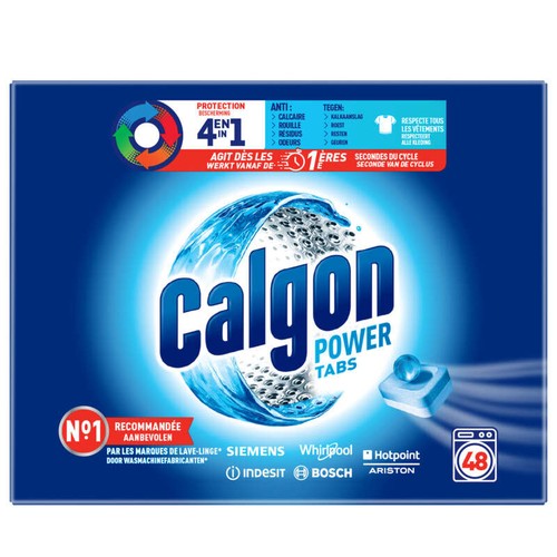 Calgon Anti-Calcaire Pour Lave-Linge X48