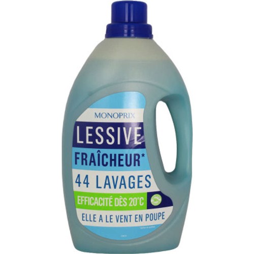 Monoprix Lessive Liquide Fraîcheur 2,2L