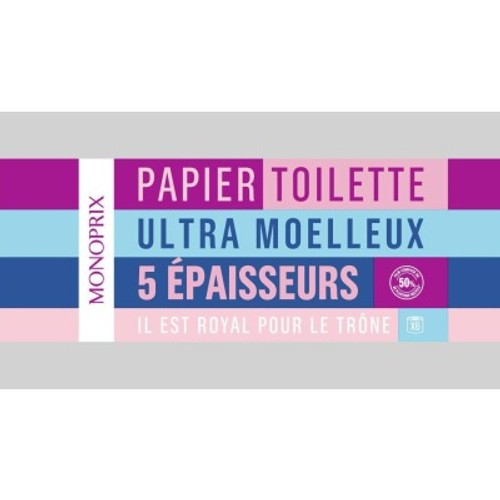 Monoprix Papier Toilette ultra moelleux 5 épaisseurs