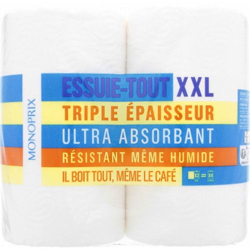 Monoprix Essuie-tout XXL x2