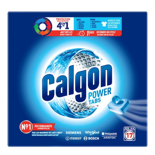 Calgon Tablettes Anti Calcaire Pour Lave-Linge X17